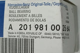 NEU Rep. Satz Wellenlager Kugellager Original Mercedes C 202 E 124 190 W201