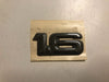 NEU NOS Schriftzug Emblem "1.6" hinten grau Original Opel Ascona C