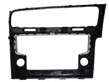 Abdeckung Blende Einbaurahmen Navi Luftausströmer schwarz Original VW Golf 7 VII