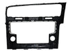 Abdeckung Blende Einbaurahmen Navi Luftausströmer schwarz Original VW Golf 7 VII