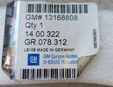 NEU Aufpralldämpfer Stoßfänger hinten rechts Original Opel Astra H Caravan