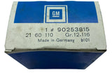 NEU Farbstreifen Seitenwand hinten links anthrazit Orig Opel Kadett E CC 5-Türer