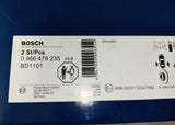 NEU Satz Bremsscheiben Hinterachse Ø258mm Bosch Mercedes W169 W245