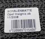 NEU Schalenmatte Laderaumwannen Kofferraum Opel Insignia A ab 11.2008