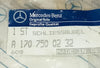 NEU Schließbügel  Halterung Heckdeckel rechts Original Mercedes SLK Klasse R170