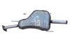 NEU Auspufftopf Endschalldämpfer Original Opel Zafira A Astra G Caravan 1.7DT