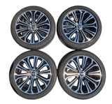 Satz 4 Alufelgen Kompletträder Orig Toyota Corolla E15 E21 E210 225 45 R17 94V