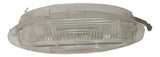 NEU Glas Kennzeichenleuchte Lichtscheibe Original Opel Astra G Coupe