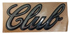 NEU Emblem Schriftzug Club Kotflügel links rechts Original Opel Astra F