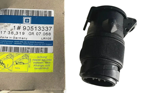 NEU Adapter Anhängerkupplung 13-Pol Multicon Opel Kadett E Monterey Astra F