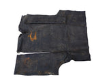 Gummimatte Kofferraummatte (Teppich) schwarz Original Opel Rekord C Commodore A