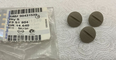 NEU NOS 1x Halteclips Dachhimmel grau Original Opel Combo B