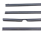 Set Fensterschachtleisten Türschacht Gummiabdichtung anthrazit Opel Senator B