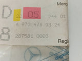 NEU Anschlussstück Winkelanschluss Kraftstoffleitung Original Mercedes Atego