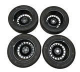 Satz 4 Stahlfelgen 6,5Jx16H2 ET41 215 60 R16 95V Orig Volkswagen VW Passat 3G B8