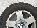 Satz 4 Alufelgen 6Jx15H2 ET38 195 65 R15 91H Orig Volkswagen VW Golf IV 4 Bora