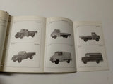 Ersatzteilkatalog Zubehör Werkstatthandbuch Orig Opel Blitz 1,5t 1,75t 1,9t 4/66