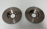 NEU Satz Bremsscheiben Vorderachse Ø240mm Original Opel Corsa C 1.0 1.2