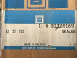 NEU NOS Türverkleidung blau (011) vorne links Original Opel Astra F CC 3-Türer