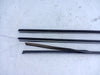 Fensterschachtleisten Türschacht Gummiabdichtung hinten Original Opel Senator B