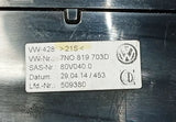 Lüftungsgitter Lüftungsdüse Luftausströmer links Orig VW Sharan Seat Alhambra