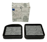 NEU Satz Innenraumfilter Aktivkohlefilter Original Mercedes Benz W210 W220 C215
