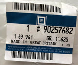 NEU Spannhülse Knopf Armlehne Rücksitz hinten dunkelblau Opel Senator B Omega A