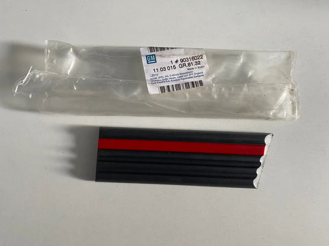 NEU Schutzzierleiste Kotflügel vorne rechts blaugrau Orig Opel Corsa A CC 3-Tür