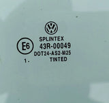 Satz Scheiben Seitenscheibe Dreieckscheibe grün HL HR Orig VW Golf IV Variant