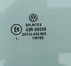 Satz Scheiben Seitenscheibe Dreieckscheibe grün HL HR Orig VW Golf IV Variant