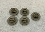 NEU NOS 5x Halteclips Dachhimmel grau Original Opel Combo B