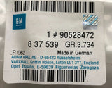 NEU Unterdruckschlauch Thermoventil Unterdruckpumpe AGR Opel Frontera B 2.2DTH
