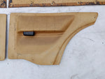 Set Türverkleidungen Türpappen beige braun vorne hinten Orig Opel Kadett C City
