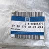 NEU NOS Satz Schmutzfänger Spritzlappen hinten Original Opel Astra F CC