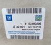 NEU Sonnenschutz Sonnenrollo Heckscheibe Original Opel Corsa D 3-Türer