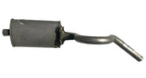 NEU NOS Mittelschalldämpfer Auspufftopf Original Opel Manta B CC 1.2 1.3 1.6