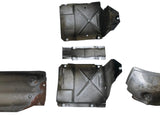Hitzeschutzbleche Abschirmbleche Auspuff Schalldämpfer Original Opel Senator B