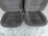 Ausstattung Sitze Vordersitze Rückbank platingrau Velour Original Opel Senator B