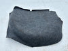 Abdeckung Verkleidung Reserverad Ersatzrad Teppich grau Original Opel Senator B