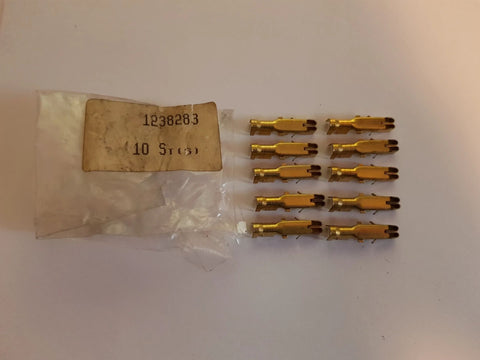 NEU NOS 10 Steckkontakte Sicherungsfeder Original GM Opel