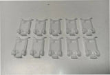 NEU 10 Klammern Clips Steinschlagschutz Schweller Opel Senator B Omega A