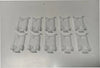 NEU 10 Klammern Clips Steinschlagschutz Schweller Opel Senator B Omega A