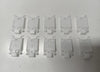 NEU 10 Klammern Clips Steinschlagschutz Schweller Opel Senator B Omega A