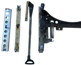 Sitzgestell Konsole mit Schienen Fahrersitz Original Mercedes W126 W123