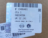 Kühler Wasserkühler Motor Original Opel Corsa E Adam 1.6 13486481