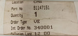 NEU Zigarettenanzünder Original Opel Frontera A 91147151
