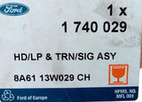 Hauptscheinwerfer Scheinwerfer vorne rechts Original Ford Fiesta