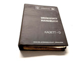 Werkstatthandbuch Reparaturanleitung Original Opel Kadett D 8 / 1979