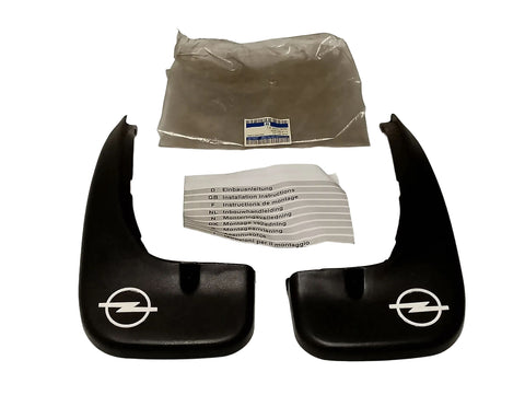NEU NOS Satz Schmutzfänger Spritzlappen hinten Original Opel Vectra B