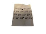 NEU NOS Emblem Logo Blitz hinten starsilber L138 Original Opel Astra F CC